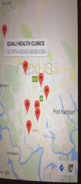 Map View — Visual pinpointing of facilities