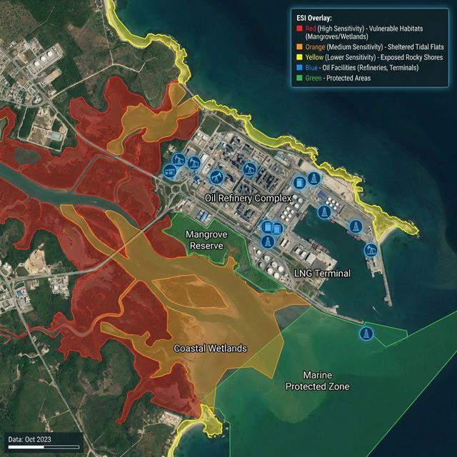 Environmental Sensitivity Index (ESI) Mapping
